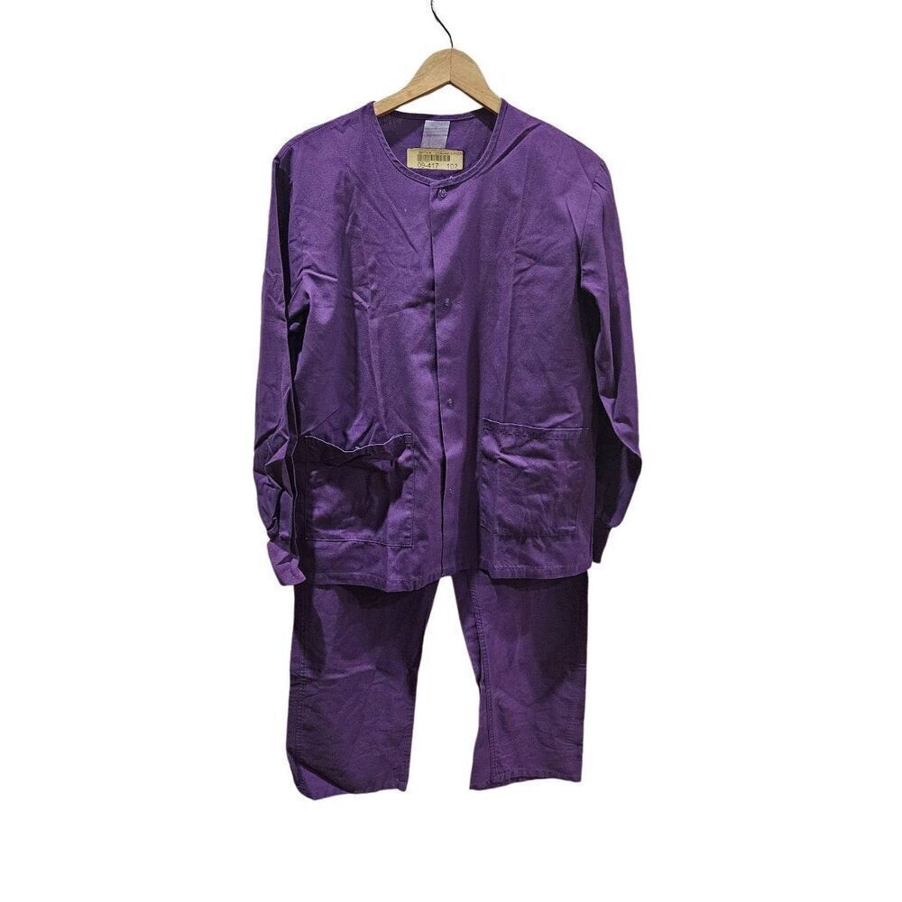 Medline S scrub Set #215 purple eggplant